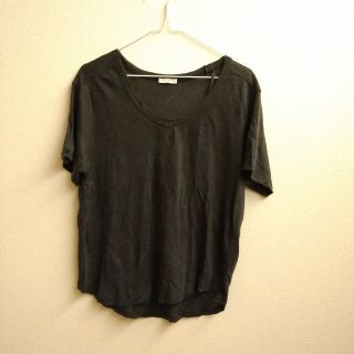 ザラ(ZARA)の売り切りセール☆ザラ☆リネンＴシャツ(Tシャツ(半袖/袖なし))