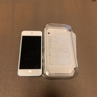 アイポッドタッチ(iPod touch)のiPod touch (第5世代)64G ブルー(ポータブルプレーヤー)