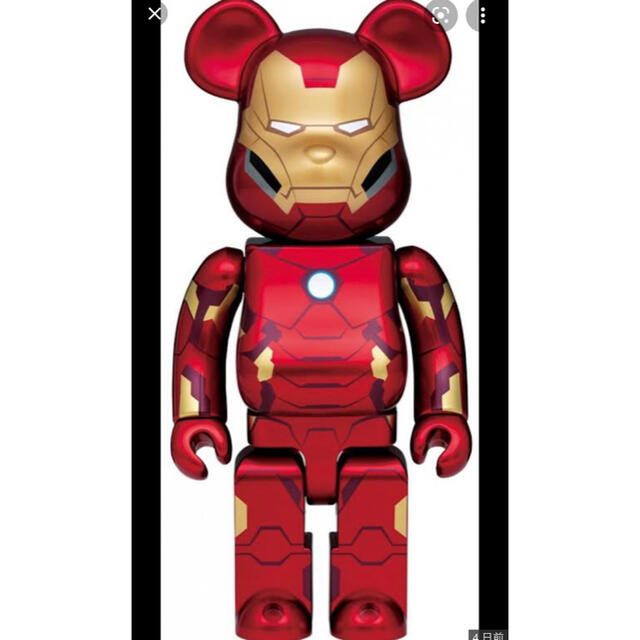 MEDICOM TOY(メディコムトイ)のベアブリック 一番くじ　BE＠RBRICK MARVEL アイアンマン　 エンタメ/ホビーのフィギュア(その他)の商品写真