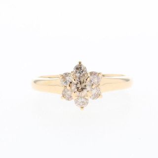 ダイヤモンドリング0.5ct k18 18金 SALE！Tiffany好きにも(リング(指輪))