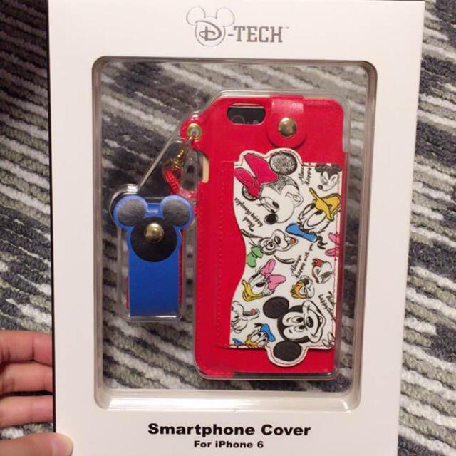 Disney(ディズニー)のiPhone6/6s ケース☆ディズニー スマホ/家電/カメラのスマホアクセサリー(iPhoneケース)の商品写真