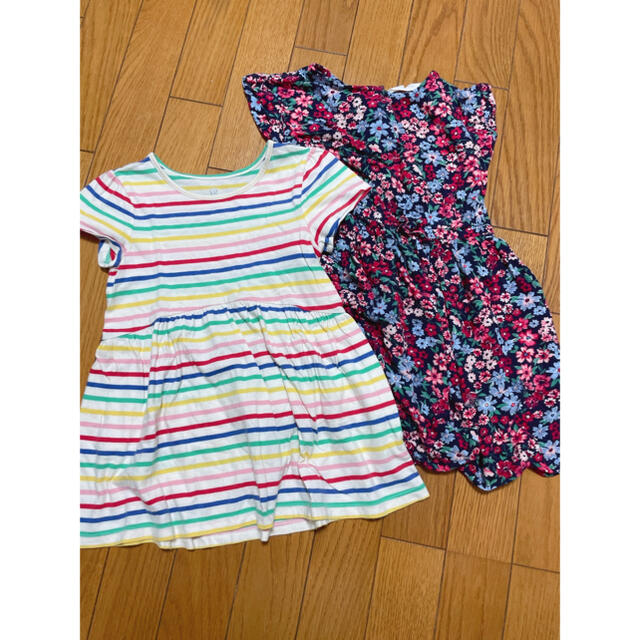 GAP Kids(ギャップキッズ)の《夏物お買い得🎐》女の子ワンピース2点セット キッズ/ベビー/マタニティのキッズ服女の子用(90cm~)(ワンピース)の商品写真