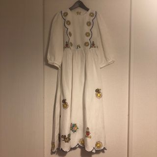 yukiemonアルバムワンピースオフホワイトMサイズタグ付新品未