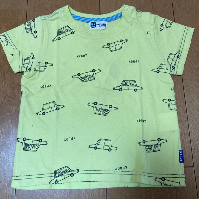 KP(ニットプランナー)のKP Tシャツ　半袖　長袖　オーバーオール　サロペット　男の子 キッズ/ベビー/マタニティのベビー服(~85cm)(Ｔシャツ)の商品写真