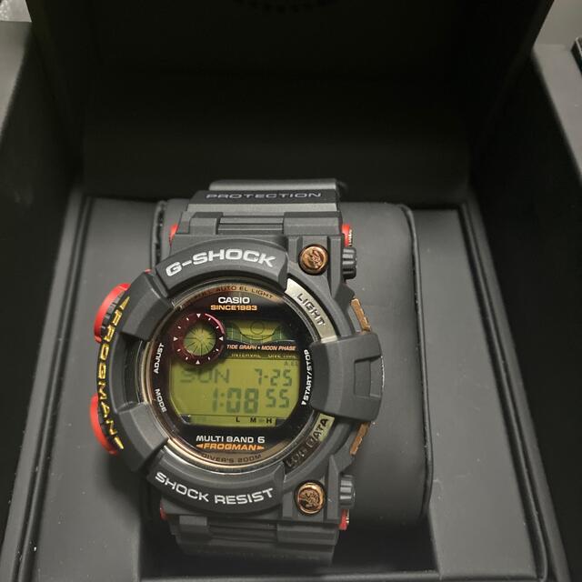 ー品販売  G-SHOCK フロッグマン マグマオーシャン  35周年 GWF-1035F-1JR カシオ - 腕時計(デジタル)
