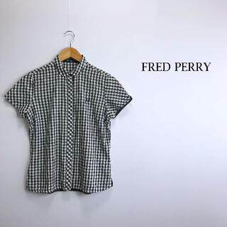 フレッドペリー(FRED PERRY)のFRED PERRY フレッド ペリー チェック柄シャツ ワンポイント刺繍(シャツ/ブラウス(半袖/袖なし))
