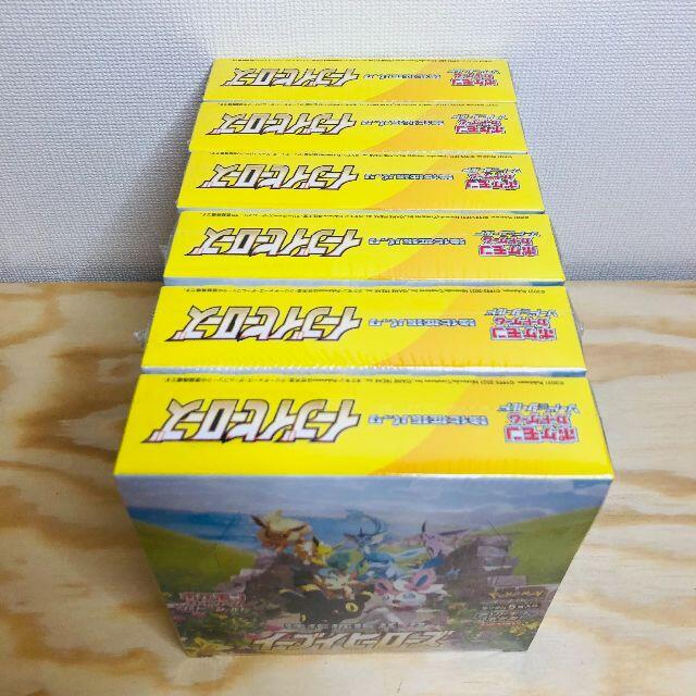 ポケモンカードゲーム ソード&シールド イーブイヒーローズ 6 BOX 未開封Box/デッキ/パック