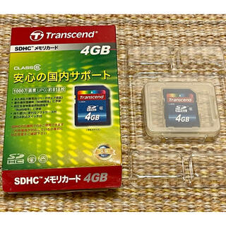 トランセンド(Transcend)のTranscend トランセンド SDカード 4GB(その他)