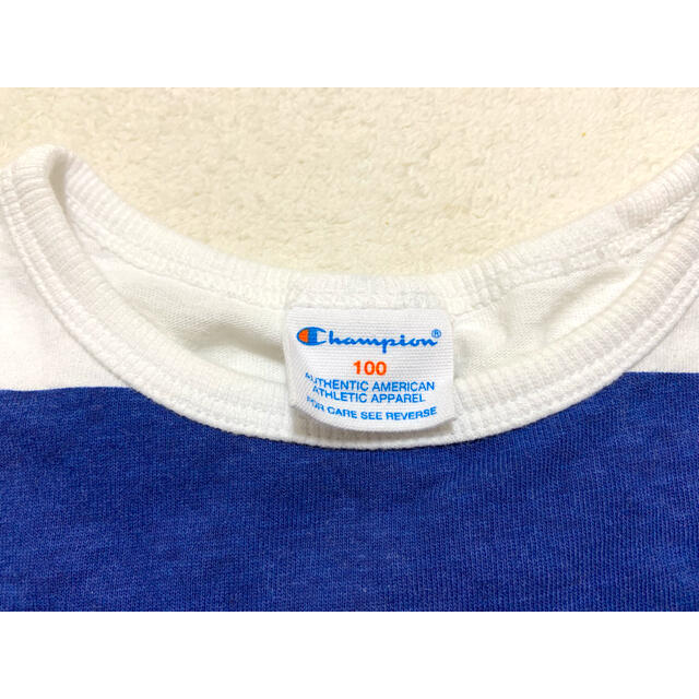 Champion(チャンピオン)のchampion  キッズ　女の子　ワンピース　100 キッズ/ベビー/マタニティのキッズ服女の子用(90cm~)(ワンピース)の商品写真