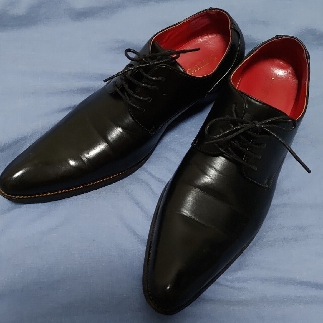 ZEENO ビジネスシューズ 紳士靴 フォーマル プレーントゥ レースアップ  メンズの靴/シューズ(ドレス/ビジネス)の商品写真