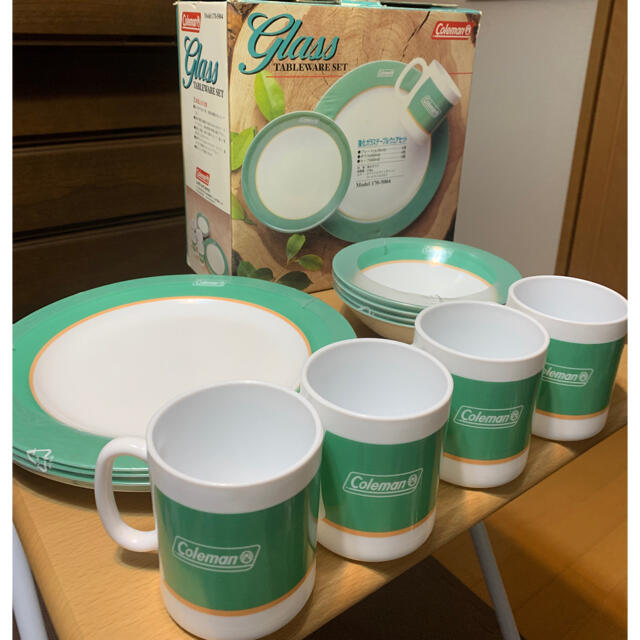 Coleman 強化ガラステーブルウェアセット 未使用 | フリマアプリ ラクマ