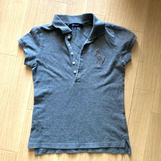 ラルフローレン(Ralph Lauren)のラルフローレン　グレー　ポロシャツ(Tシャツ/カットソー)