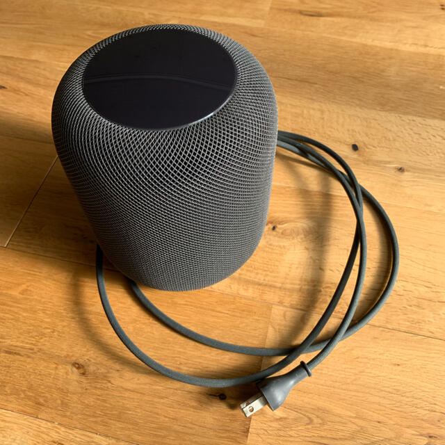 Apple(アップル)のApple HomePod スペースグレー スマホ/家電/カメラのオーディオ機器(スピーカー)の商品写真