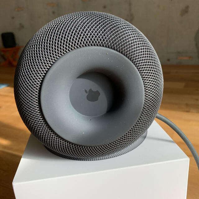 Apple(アップル)のApple HomePod スペースグレー スマホ/家電/カメラのオーディオ機器(スピーカー)の商品写真