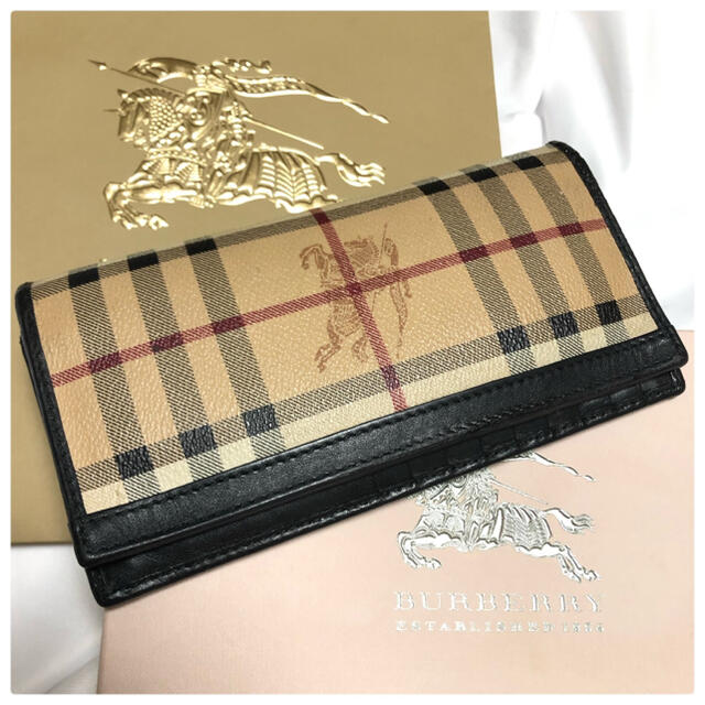 新品未使用】バーバリー2つ折り財布 ハウスチェック柄 - 折り財布 新品未使用】バーバリー2つ折り財布 ハウスチェック柄 - 折り財布