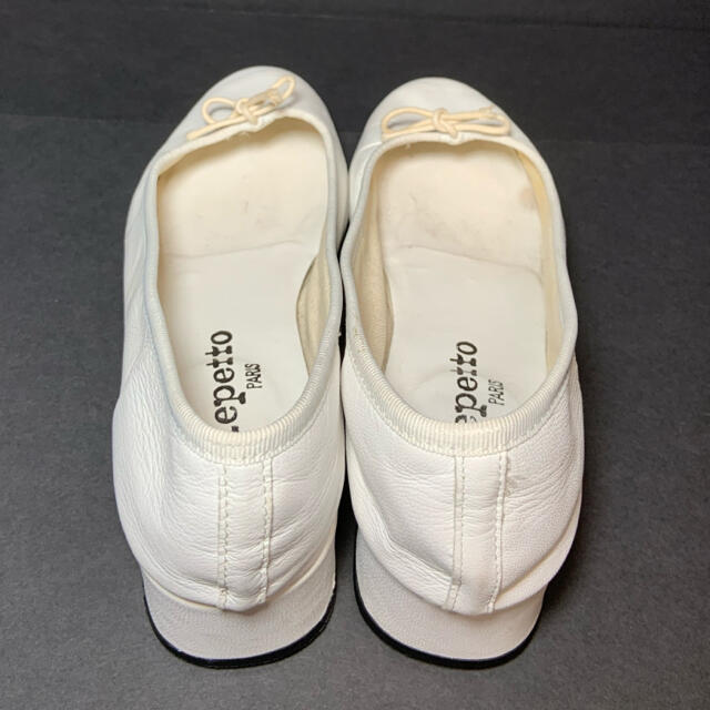 repetto(レペット)の★定番★レペット　バレエシューズ　カミーユ　ローヒール　ホワイト　37  24 レディースの靴/シューズ(バレエシューズ)の商品写真