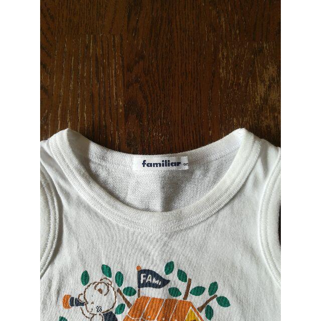 familiar(ファミリア)のファミリア　タンクトップ　90 キッズ/ベビー/マタニティのキッズ服男の子用(90cm~)(Tシャツ/カットソー)の商品写真