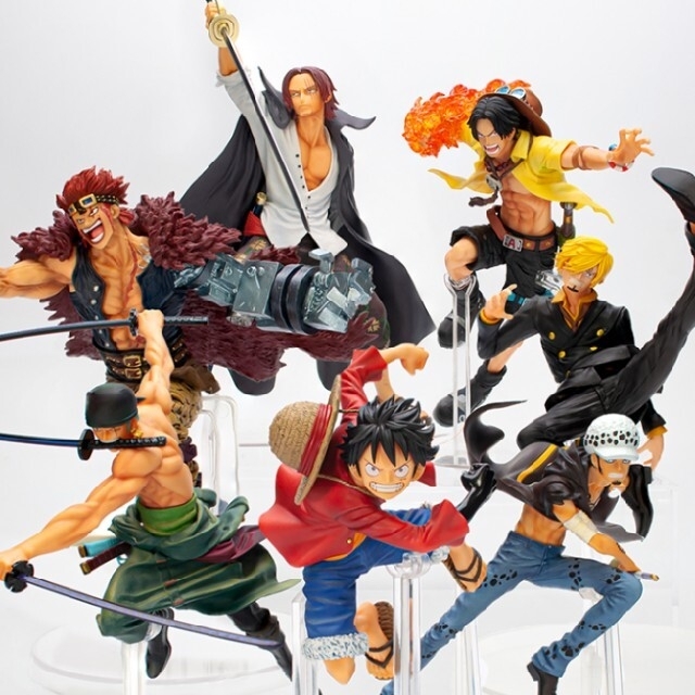 ONE PIECE(ワンピース)の【一番くじ　ワンピース】覇ノ躍動　ラストワン・A〜G賞 8点セット ハンドメイドのおもちゃ(フィギュア)の商品写真