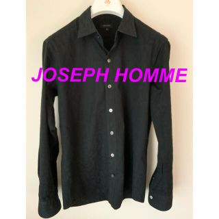 ジョゼフ(JOSEPH)のJOSEPH HOMME ジョセフオム シャツ  黒 46(シャツ)