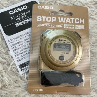 カシオ(CASIO)の【期間限定値引き】新品　CASIO ストップウォッチ　カシオ(その他)