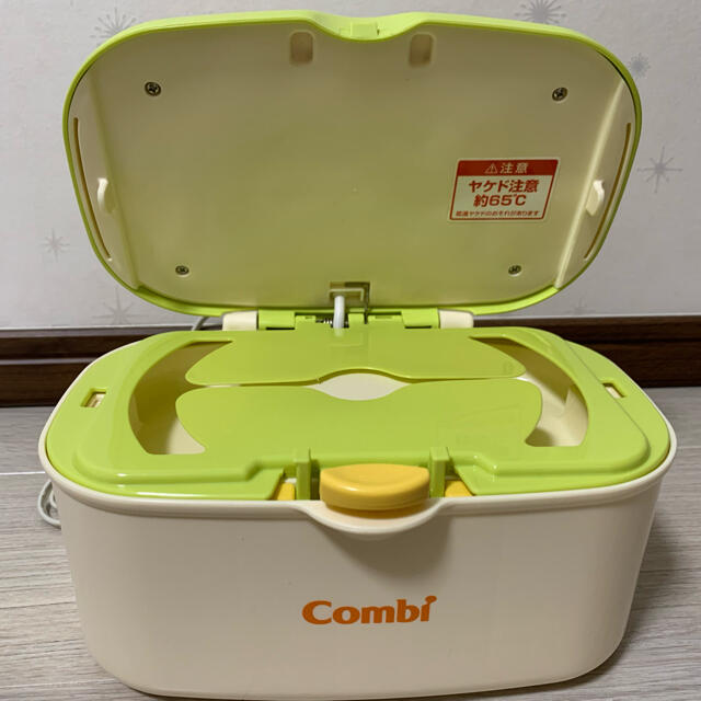 combi(コンビ)のクイックウォーマー フレッシュグリーン 1台 コンビ キッズ/ベビー/マタニティのおむつ/トイレ用品(ベビーおしりふき)の商品写真