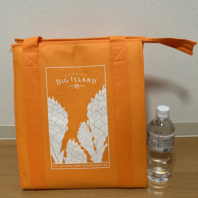 ビッグアイランドキャンディーズ 保冷バッグ ハワイ オレンジ チャック付き 新品 レディースのバッグ(エコバッグ)の商品写真