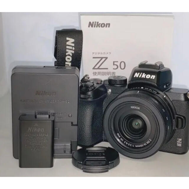カタログギフトも！ Z50 【未使用に近い】NIKON - Nikon + レンズキット NIKKOR16-50VR ミラーレス一眼