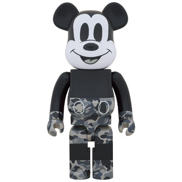 BAPE MICKEY MOUSE MONOTONE ベアブリック1000%