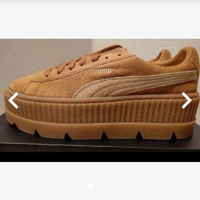 PUMA(プーマ)のPUMAbyRihannaSuede Cleated Creeper24.5 レディースの靴/シューズ(スニーカー)の商品写真