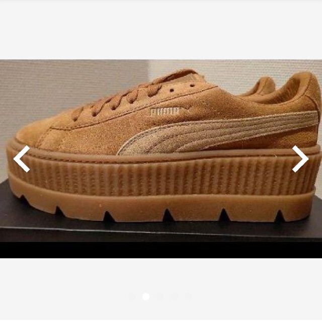 PUMA(プーマ)のPUMAbyRihannSuede Cleated Creeper24.0cm レディースの靴/シューズ(スニーカー)の商品写真