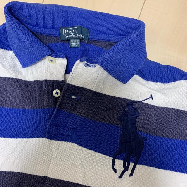 POLO RALPH LAUREN(ポロラルフローレン)の　ラルフローレン　ポロシャツ　150 キッズ/ベビー/マタニティのキッズ服男の子用(90cm~)(Tシャツ/カットソー)の商品写真