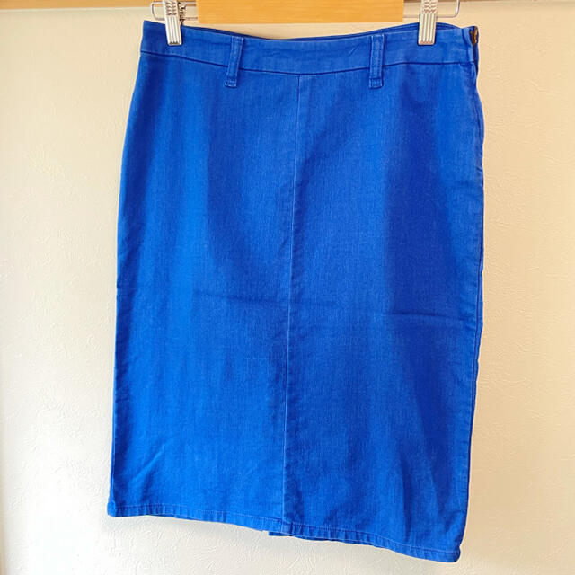 BEAMS(ビームス)のBEAMS スカート タイトスカート サイズ1 ブルー レディースのスカート(ひざ丈スカート)の商品写真