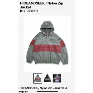 無料配達 【HIDEANDSEEK】Nylon Zip / HideandSeek ハイアンドシーク