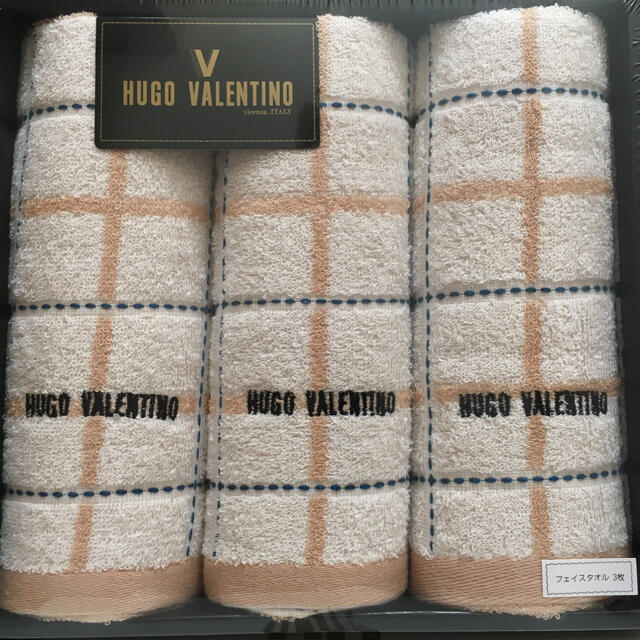 VALENTINO(ヴァレンティノ)のHUGO VALENTINO インテリア/住まい/日用品の日用品/生活雑貨/旅行(タオル/バス用品)の商品写真