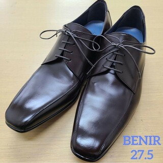タカミ(TAKAMI)のBENIR(ベニル)ブラウン　27.5cm メンズシューズ　ウエディング　革靴(ドレス/ビジネス)
