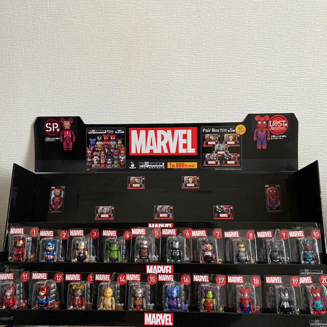 MARVEL(マーベル)のマーベル　ベアブリック ハンドメイドのおもちゃ(フィギュア)の商品写真