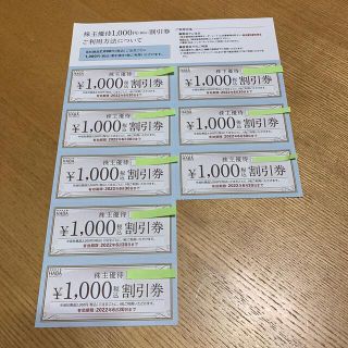 ハーバー(HABA)の【在庫処分】HABA 株主優待　8000円分(ショッピング)