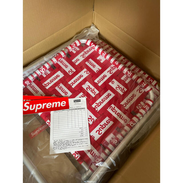 Supreme(シュプリーム)のsupreme chair インテリア/住まい/日用品の椅子/チェア(折り畳みイス)の商品写真