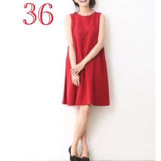 ルージュヴィフラクレ(Rouge vif la cle)の【美品】Rouge vif la cle ワンピース(ひざ丈ワンピース)