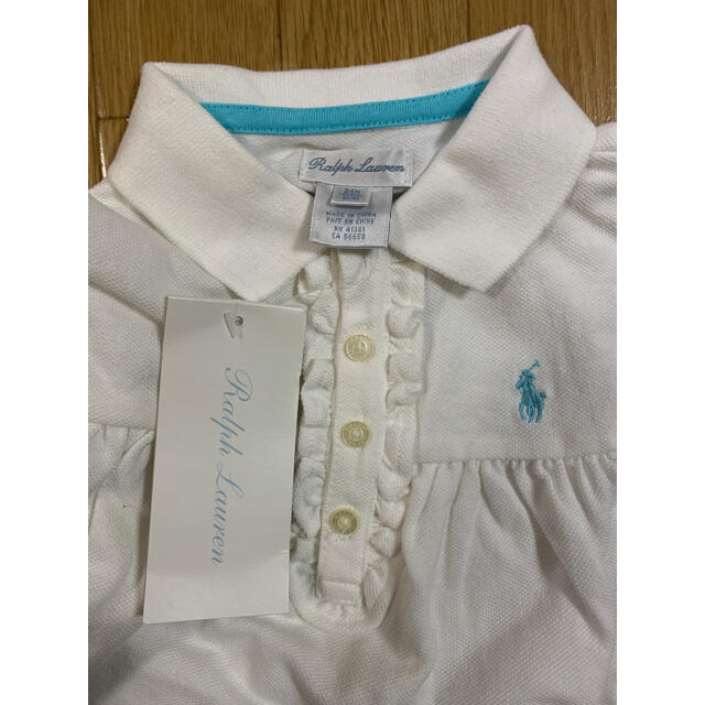 POLO RALPH LAUREN(ポロラルフローレン)の☆新品☆ラルフローレン ポロシャツ　24m キッズ/ベビー/マタニティのキッズ服女の子用(90cm~)(Tシャツ/カットソー)の商品写真