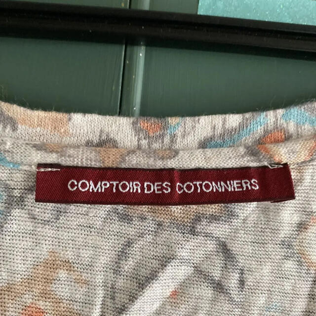 Comptoir des cotonniers(コントワーデコトニエ)の麻100%カットソー レディースのトップス(カットソー(半袖/袖なし))の商品写真