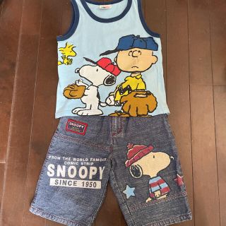 ピーナッツ(PEANUTS)のスヌーピー上下セット(Tシャツ/カットソー)