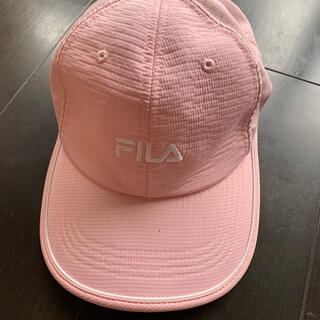 フィラ(FILA)のFILA テニス キャップ ピンク (キャップ)