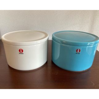 イッタラ(iittala)のiittalaプルヌッカジャー　Sサイズ2個セット(食器)