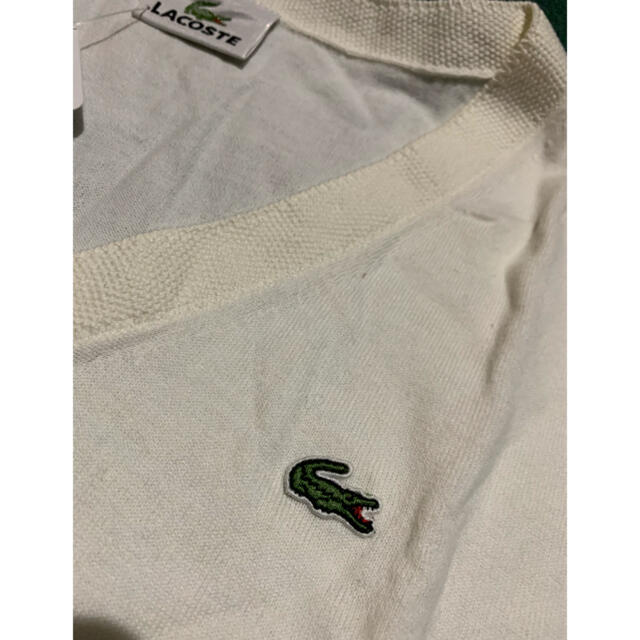 LACOSTE(ラコステ)のラコステ　新品タグ付き　Vネック七分袖カットソー レディースのトップス(カットソー(長袖/七分))の商品写真