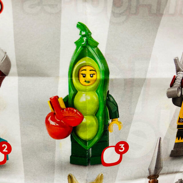 Lego(レゴ)の専用　豆のコスプレイヤー　ラマの女の子セット キッズ/ベビー/マタニティのおもちゃ(積み木/ブロック)の商品写真
