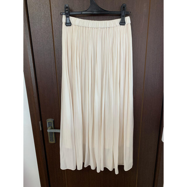 le.coeur blanc(ルクールブラン)のルクールブラン ロング丈ギャザースカート レディースのスカート(ロングスカート)の商品写真