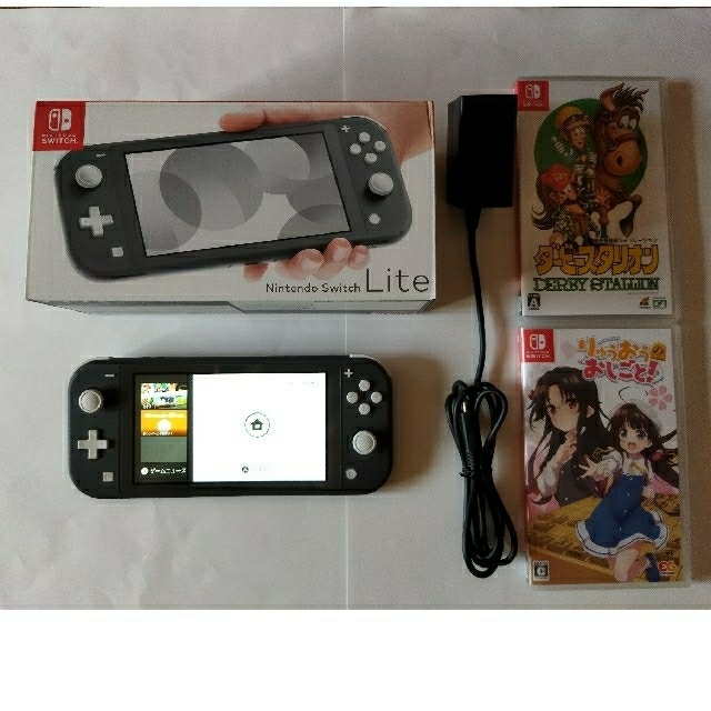 ニンテンドースイッチライト　ソフト２本付きエンタメ/ホビー