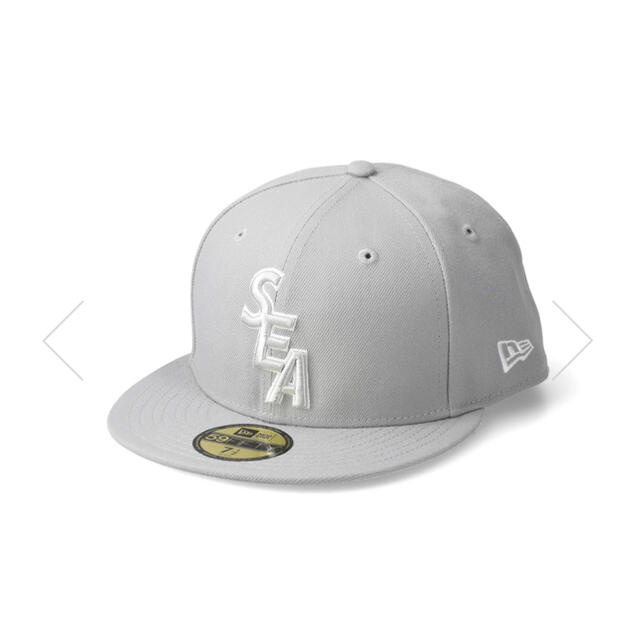 SEA(シー)のグレー M 7 3/8 WIND AND SEA CAP NEW ERA メンズの帽子(キャップ)の商品写真