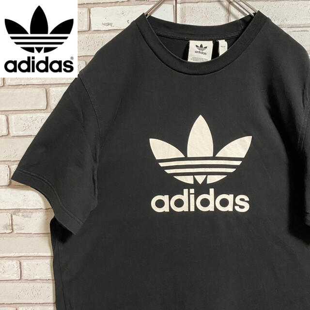 adidas(アディダス)の90s 古着 アディダス トレフォイルロゴ ビッグシルエット 常田大希 メンズのトップス(Tシャツ/カットソー(半袖/袖なし))の商品写真